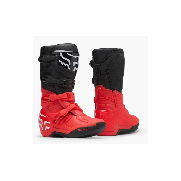 FOX COMP Boot Kinder schwarz/rot