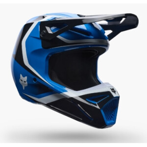 FOX V1 Frame Helm  blau