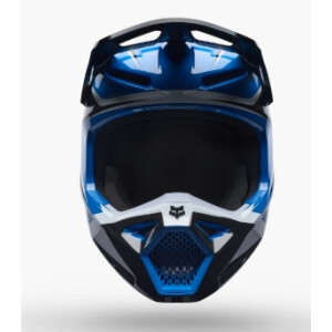 FOX V1 Frame Helm  blau