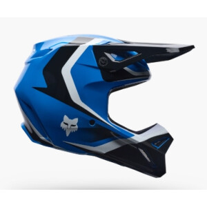 FOX V1 Frame Helm  blau