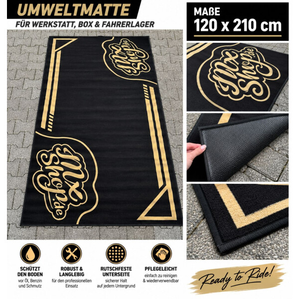 MXSHOP Umweltmatte gelb