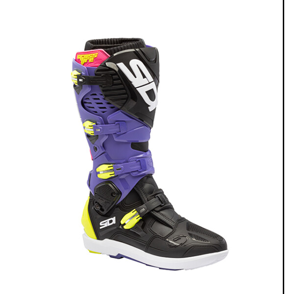 Sidi Crossfire 3 SRS Violet Black Fluo Yellow