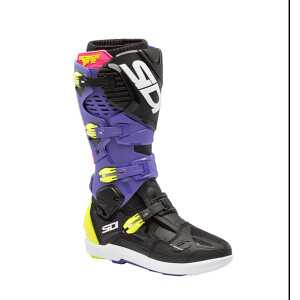 Sidi Crossfire 3 SRS Violet Black Fluo Yellow