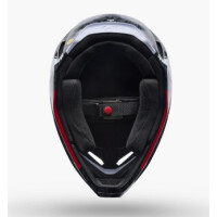 FOX V1 ABYSS Helm Schwarz