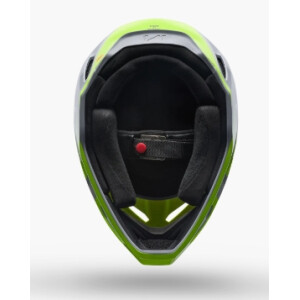 FOX V1 Frame Helm Grau/Gelb