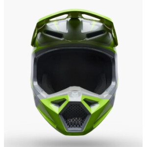 FOX V1 Frame Helm Grau/Gelb