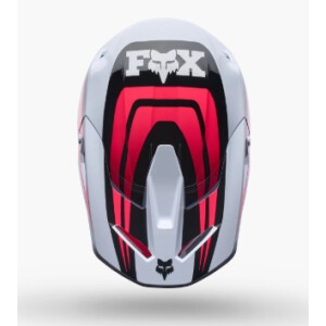 FOX V1 Draft Helm Weiß