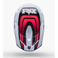 FOX V1 Draft Helm Weiß