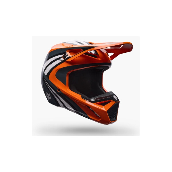 Fox V1 Draft Helm Kinder Orange