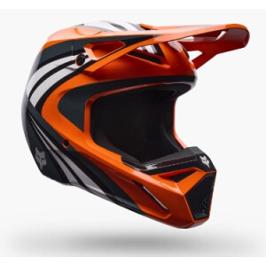 Fox V1 Draft Helm Kinder Orange