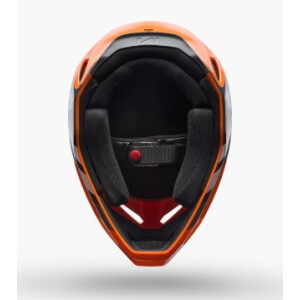 Fox V1 Draft Helm Kinder Orange