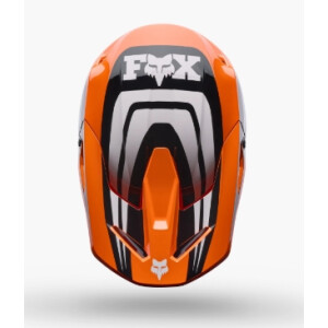 Fox V1 Draft Helm Kinder Orange