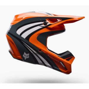 Fox V1 Draft Helm Kinder Orange