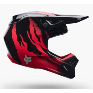 FOX V1 Clutch Helme Neon Pink