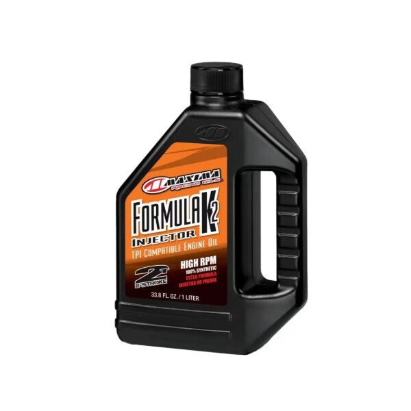 MAXIMA RACING OILS Motoröl "Formula K2 Injector 100 % Synthetic" 1,Liter TPI + TBI Synth