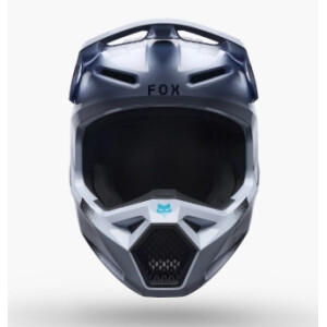 FOX V1 Clutch Helme Weiß/Schwarz