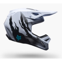 FOX V1 Clutch Helme Weiß/Schwarz