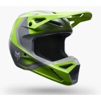 FOX V1 Frame Helm Kinder Grau/Gelb