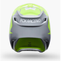 FOX V1 Frame Helm Kinder Grau/Gelb