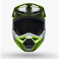 FOX V1 Frame Helm Kinder Grau/Gelb