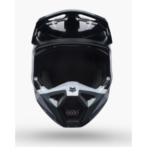 FOX V1 Frame Helm Kinder schwarz