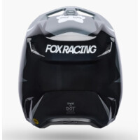 FOX V1 Frame Helm Kinder schwarz