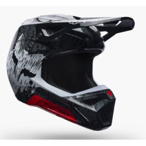 FOX V1 ABYSS Helm Kinder Schwarz