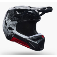 FOX V1 ABYSS Helm Kinder Schwarz
