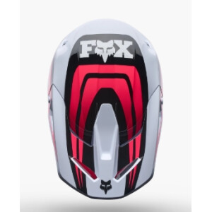 FOX V1 Draft Helm Kinder Weiß