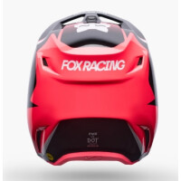 FOX V1 Frame Helm Neon-Pink