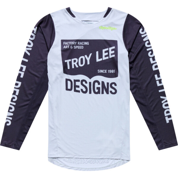 TROY LEE DESIGNS GP Pro Air Trikot Locked - Vapor Grau/Schwarz