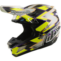 TROY LEE DESIGNS SE5 Composite Mips Helm Flush - Weiß/Schwarz