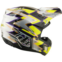TROY LEE DESIGNS SE5 Composite Mips Helm Flush - Weiß/Schwarz