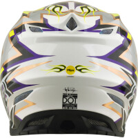 TROY LEE DESIGNS SE5 Composite Mips Helm Flush - Weiß/Schwarz