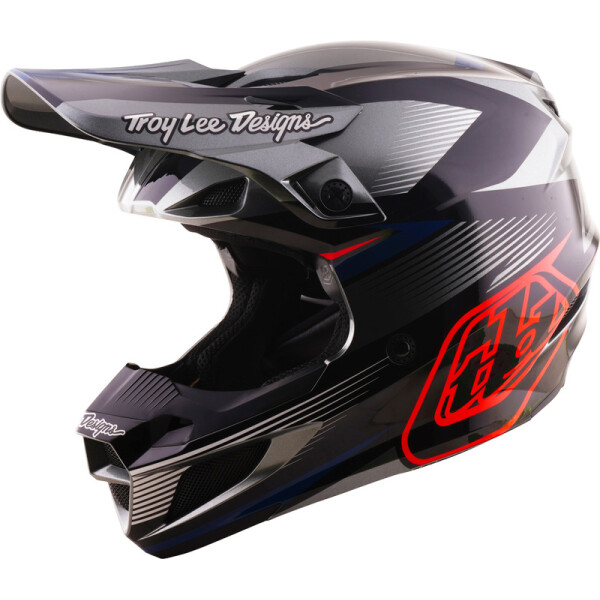 TROY LEE DESIGNS SE5 Polycarbonate Mips Helm Ripper -  Grau