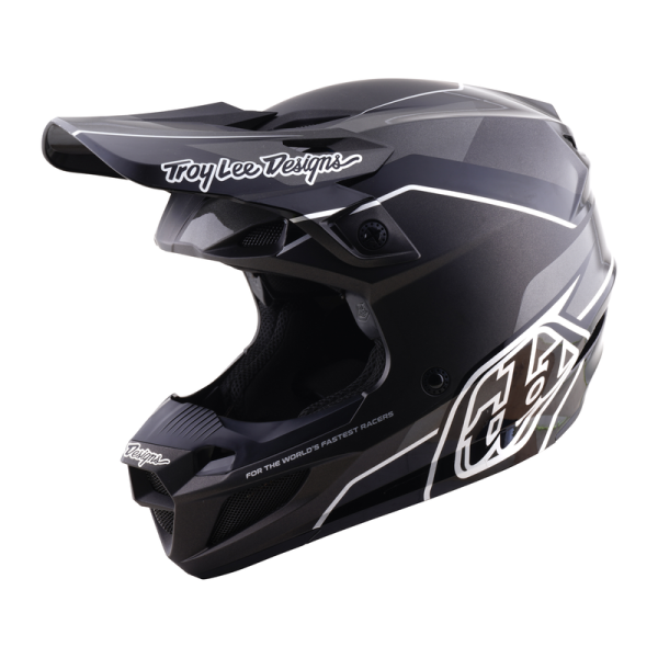 TROY LEE DESIGNS SE5 Polycarbonate Mips Helm - Stand Schwarz