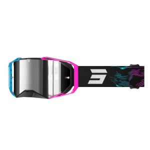 SHOT RACEGEAR Crossbrille "Lite Volt" schwarz /...
