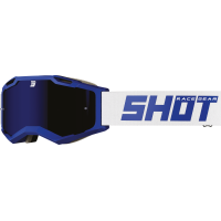 SHOT RACEGEAR Crossbrille "Iris 2.0 Solid" blau / weiß matt