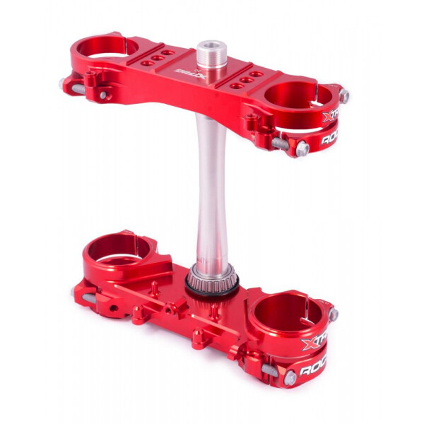 Xtrig ROCS tech Gabelbrücke Honda CRF 450 21-26 250/22-26, offset 22mm - rot