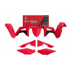Plastikkit Honda CRF 450 17-20 / CRF 250 18-21 Rot...