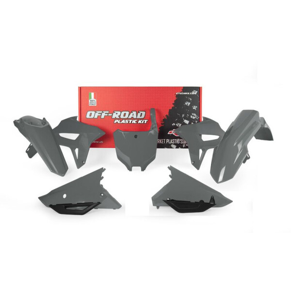 Plastikkit Honda CRF 450 2021- / CRF 250 2022- Grau 6tlg.