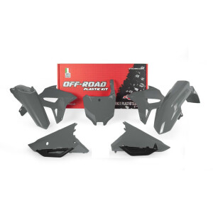 Plastikkit Honda CRF 450 2021- / CRF 250 2022- Grau 6tlg.