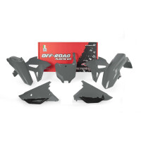 Plastikkit Honda CRF 450 2021- / CRF 250 2022- Grau 6tlg.