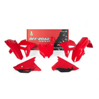 Plastikkit Honda CRF 450 2021- / CRF 250 2022- Rot 6tlg.