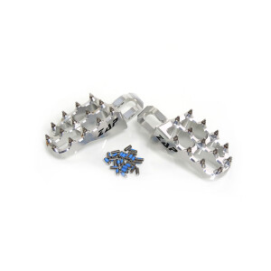 ZAP E-Peg Fußraste CR/CRF 02- silber